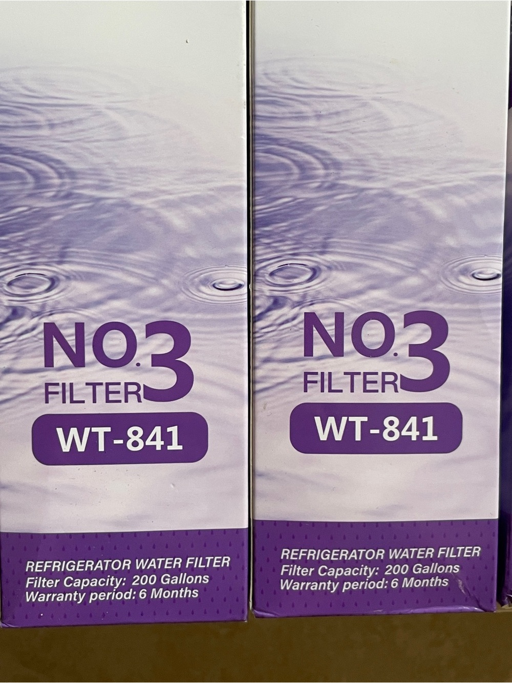 2 pack Water Replacement Filter 3 EDR3RXD1 4396841 *4396710